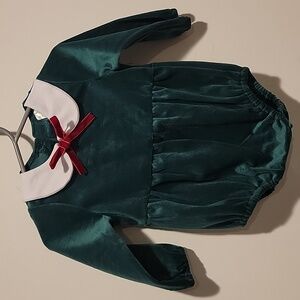 Badgley Mischka velvet onesie